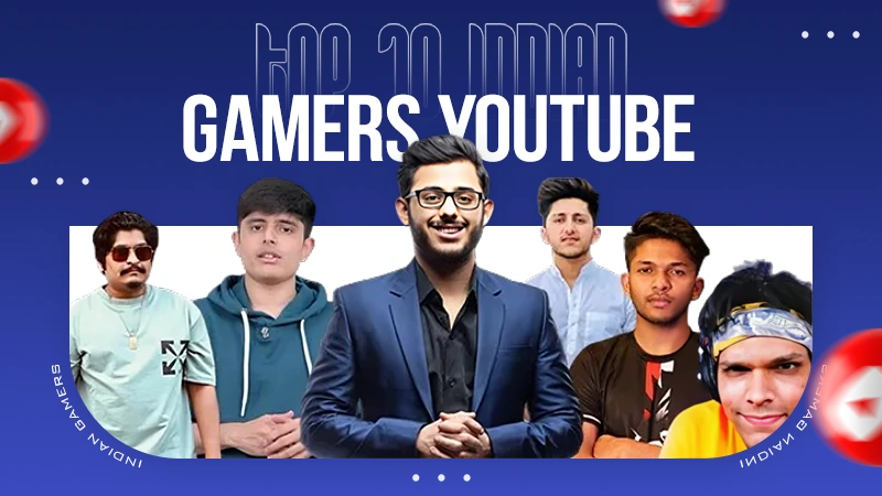 top 10 indian gamers youtube