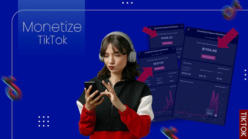 Monetize TikTok