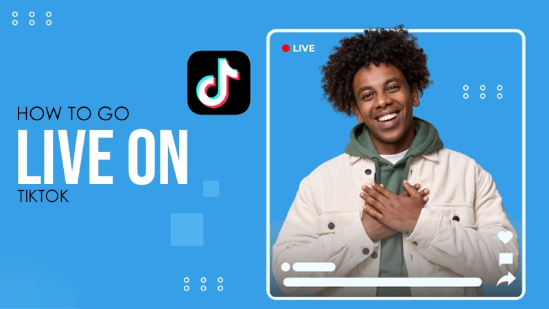 how to go live on tiktok