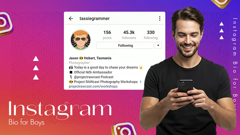 insta bio for boy